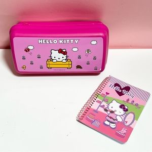 Y2K 2000s mcbling Sanrio hello Kitty school supplies set